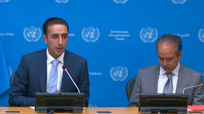 Bilawal Bhutto holds UN briefing on Pakistan-India tensions