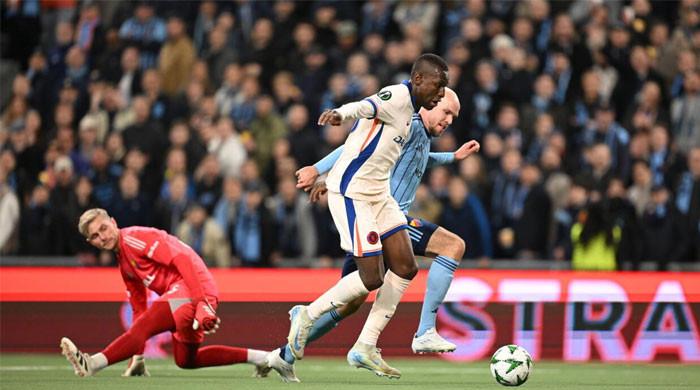 Chelsea close in on UEFA Conference League final with win at Djurgarden 1 Chelsea close in on UEFA Conference League final with win at Djurgarden