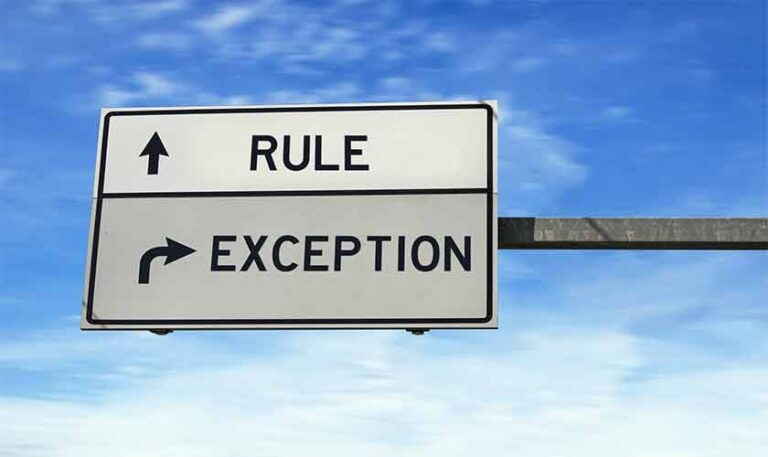 Exceptions as the rule | Political Economy