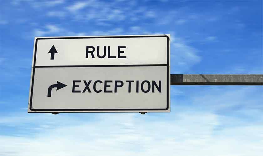 Exceptions as the rule | Political Economy