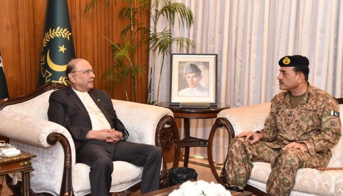 Field Marshal Munir apprises President Zardari on Taliban govt's 'provocative actions'