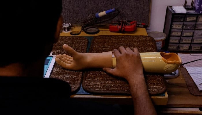 Gaza’s injured children get lifeline from Pakistani prosthetics startup