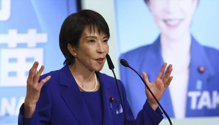 Hardline Sanae Takaichi named Japan's first woman PM 3 Hardline Sanae Takaichi named Japan's first woman PM