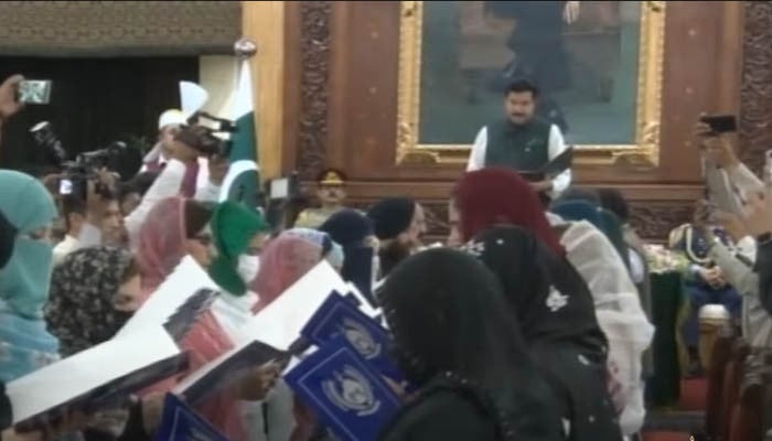 KP reserved seats MPAs sworn in ahead of KP Senate polls