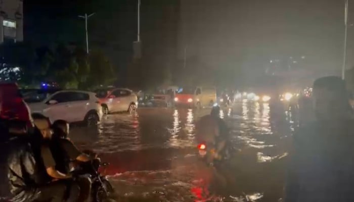 Karachi swamped as late monsoon burst kills at least 10
