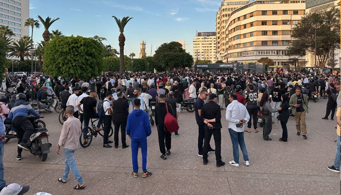 Morocco protesters call for dismissal of government 1 Morocco protesters call for dismissal of government
