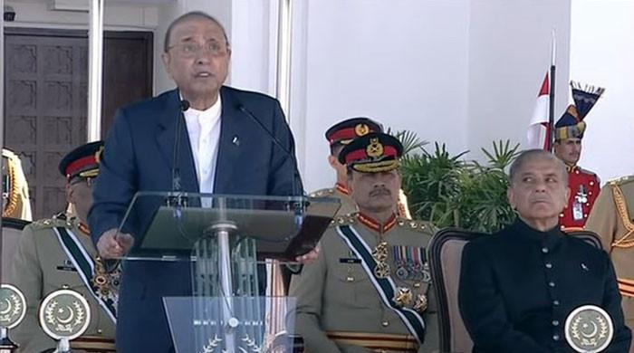 Nation fully capable of overcoming all challenges, says President Zardari on Pakistan Day 1 Nation fully capable of overcoming all challenges, says President Zardari on Pakistan Day