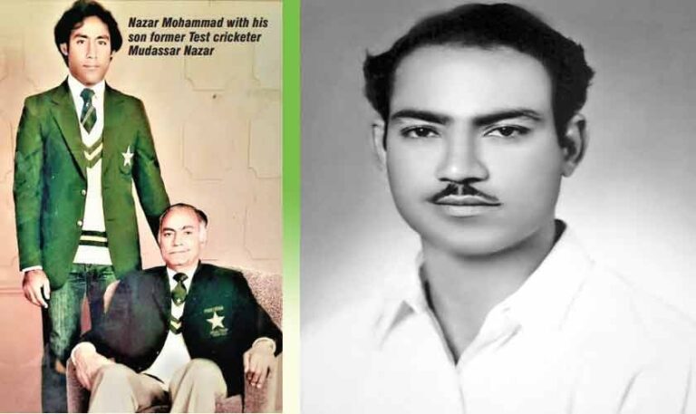 Nazar Mohammad: the founding father of Pakistan’s Test batting tradition | Sports