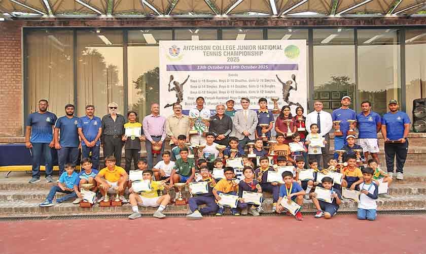 PLTA and Aitchison College go together in tennis promotion | Sports