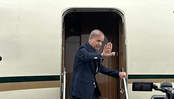 PM Shehbaz Sharif begins China visit to attend SCO summit in Tianjin