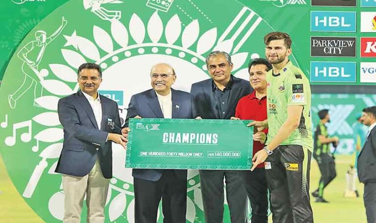 PSL-10 keeps Pakistan flag sky high in the world | Sports