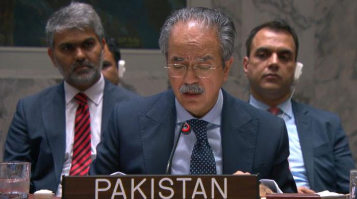 Pakistan stands in 'resolute solidarity' with Iran at UN Security Council