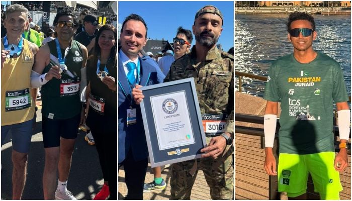 Pakistani runner Faisal Shafi bags Guinness World Record at Sydney Marathon