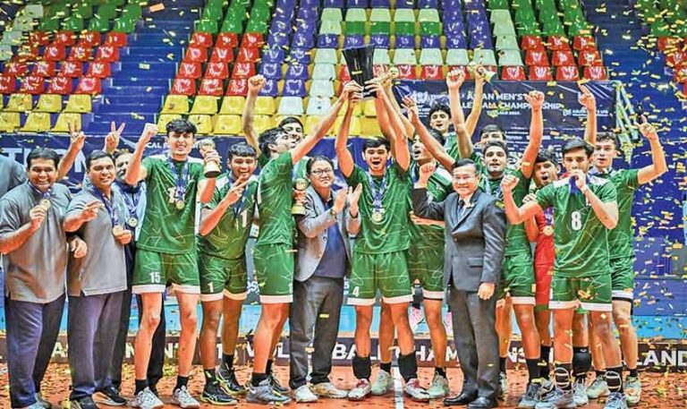 Pakistan’s U-16 Asian Volleyball glory | Sports