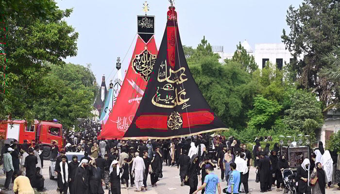 Peaceful processions held across country to observe 9th Muharram