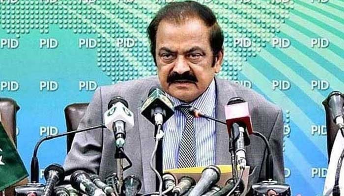 Sanaullah flays PTI for seeking talks with establishment, calls protest drive destabilisation attempt
