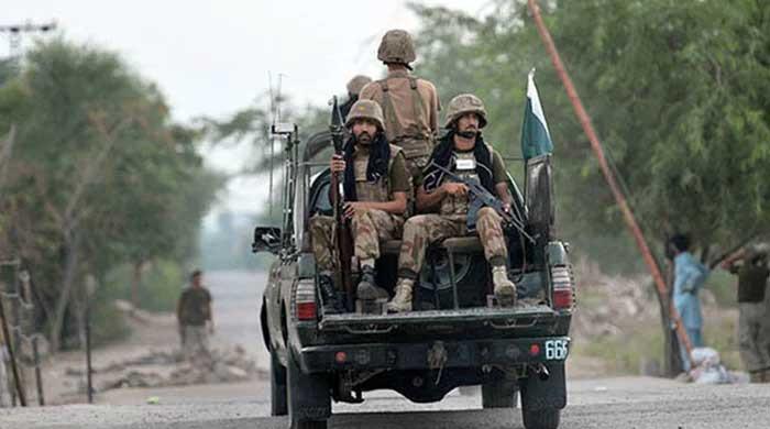 Security forces kill five terrorists in KP engagements