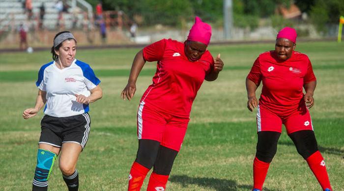 Selfies, goals and cheers at South Africa’s grannies World Cup 1 Selfies, goals and cheers at South Africa’s grannies World Cup