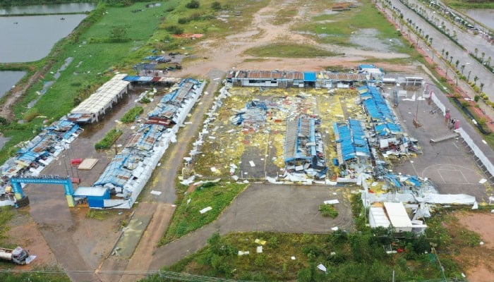 Southern China begins clean-up after Typhoon Ragasa leaves trail of destruction 7 Southern China begins clean-up after Typhoon Ragasa leaves trail of destruction