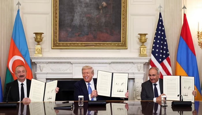 Trump mediates historic Azerbaijan-Armenia peace accord