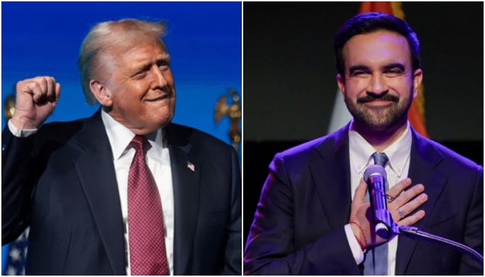 Trump says lost 'sovereignty' in New York after Mamdani win