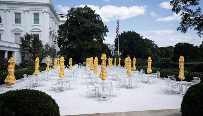 Trump’s $200m White House ballroom bid crowns his building spree