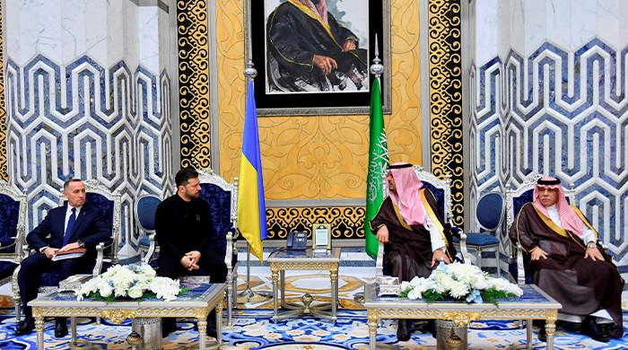 Zelensky arrives in Saudi Arabia, confirms Ukraine delegation member