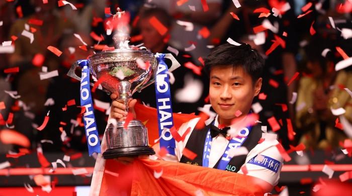 Zhao 'The Cyclone' makes history as China's first World Snooker champion